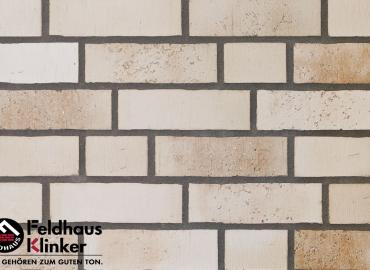 Клинкерный кирпич Feldhaus Klinker K914DF vario crema sabbia